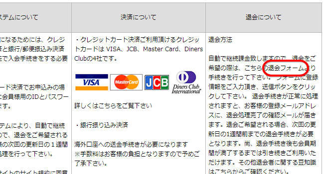 金髪ヤローSチームの退会方法
