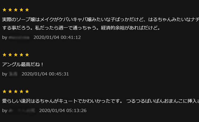 ユーザーレビュー